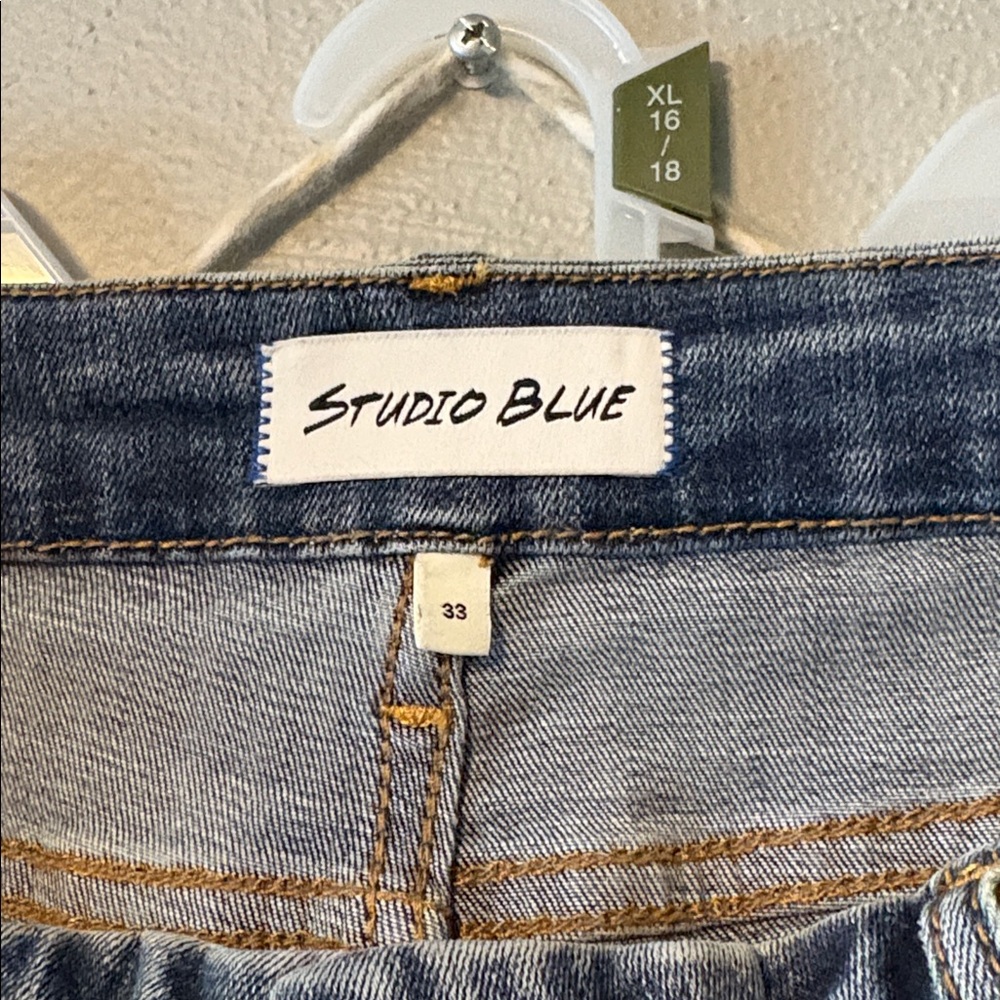 Studio Blue Denim Pants - Picture 2 of 4